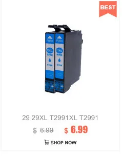 12 шт. в упаковке, 29XL 2991XL чернильных картриджей совместим с Epson XP-235 XP-245 XP-247 XP-332 XP-335 XP-432 XP-435 XP-445 принтер