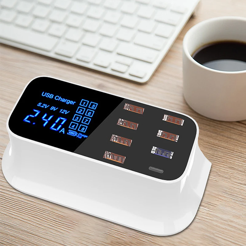 Быстрая зарядка 3 0 Smart USB кабель Type C с функцией быстрой зарядки адаптер питания