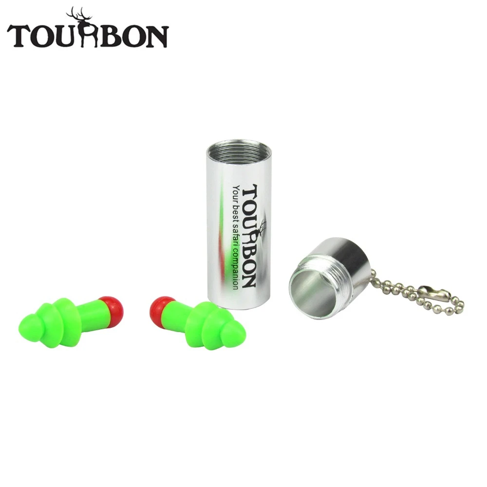 

Tourbon Shooting Active Noise Cancelling Ear Sleep Plugs Muff Hearing Protection Silicone Soundproof Hunting Earplugs