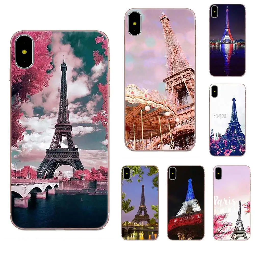 Мягкий чехол для мобильного телефона Galaxy J1 J2 J3 J330 J4 J5 J6 J7 J730 J8 2015 2016 2017 2018 mini Pro Париж