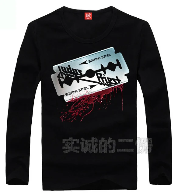 5 10 дизайнов Judas Priest Rock брендовая хлопковая рубашка 3D hell Angel mma rocker фитнес Hardrock тяжелый металл скейтборд полный рукав - Цвет: 5