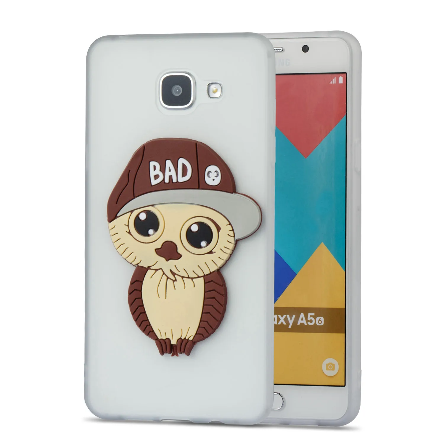 Сова pattern Защитный чехол для мобильных телефонов samsung A510 A5 2016 Мужские модельные
