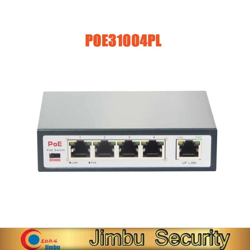 Jtoeb POE31004PL 10/100M 5 портовый переключатель PoE с длинной передачей|Коробки передач и