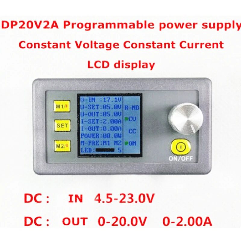 DP20V2A Digital Control power supply Adjustable Constant Voltage Constant current tester DC voltmeter Regulators Ammeter