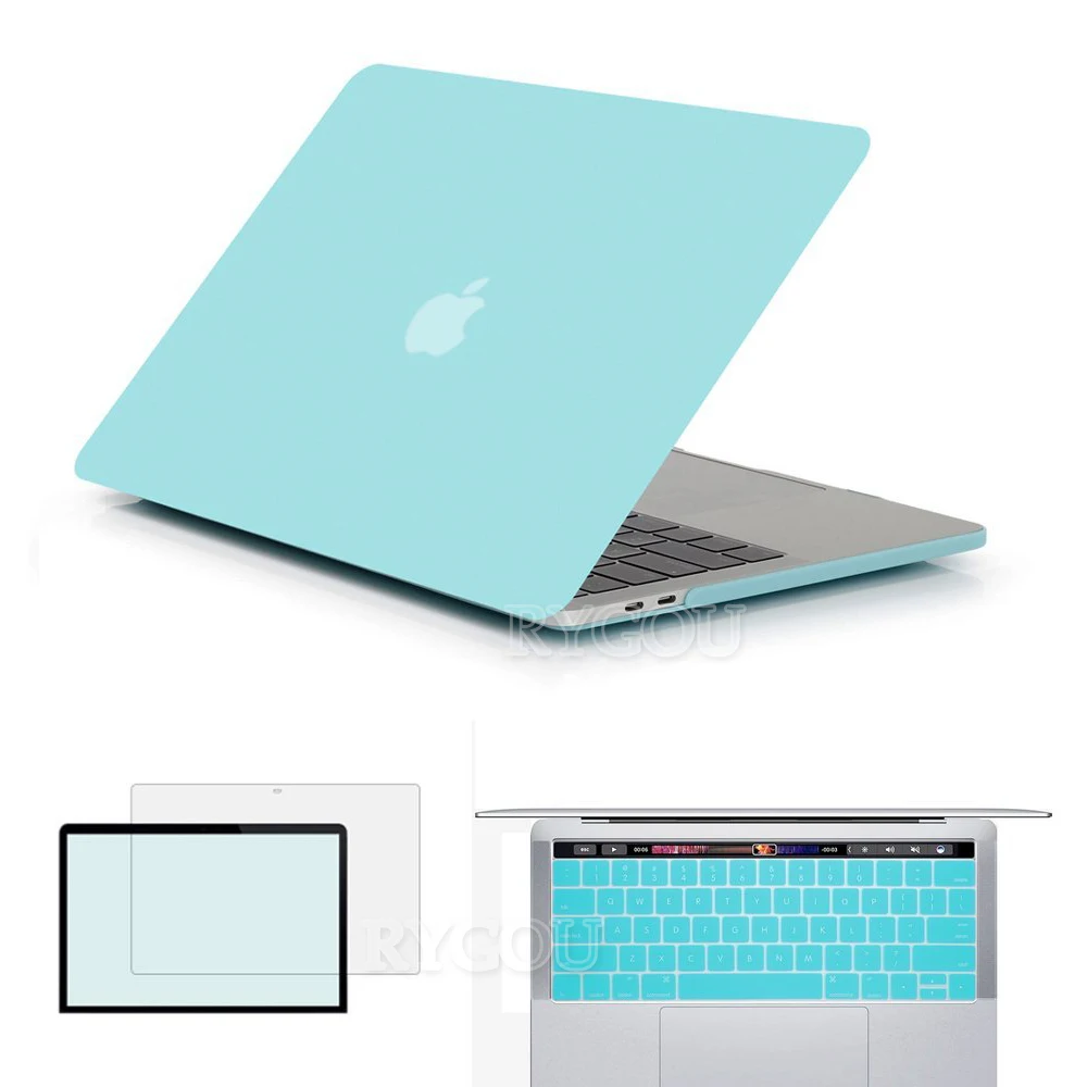 3 в 1 для нового MacBook Pro 13 15 чехол 2016/2017 A1706 A1707 с сенсорной панелью и A1708 без панели
