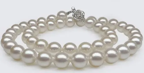 Free Shipping &gt&gt&gt&gt&gtSTUNNING 18&quot12-13MM NATURAL SOUTH SEA GENUINE WHITE ROUND PEARL NECKLACE | Украшения и