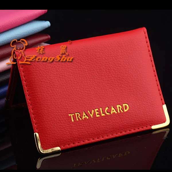 Обложка для кредитной карты ZONGSHU из искусственной кожи банковских карт телефон с