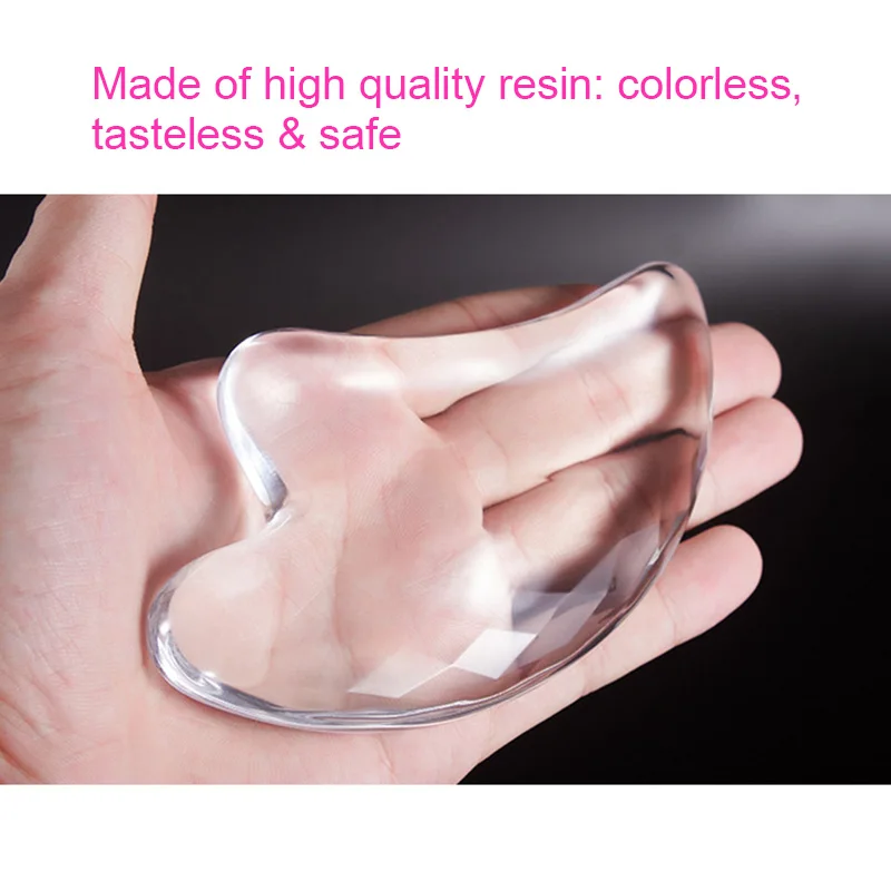 1 шт. прозрачная соскабливающая доска массажер для лица Инструменты красоты и