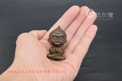 Бронзовый дашэн Wukong Медитация | Дом и сад