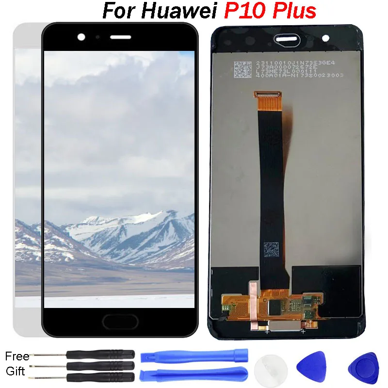 Для Huawei P10 Plus ЖК дисплей 2560*1440 сенсорный экран дигитайзер в сборе Ремонт Запасные