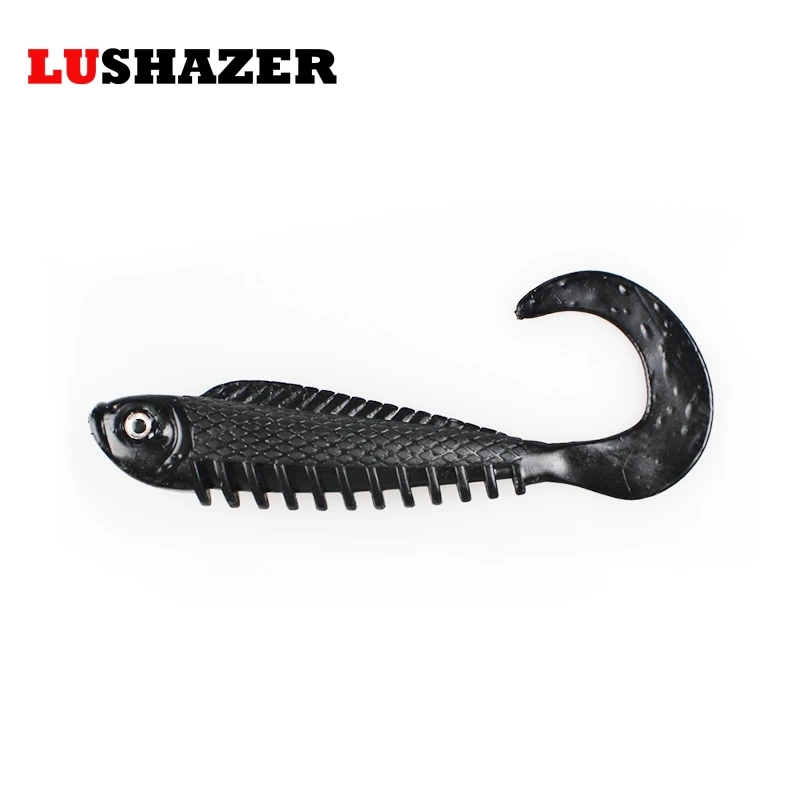 Мягкие рыболовные приманки LUSHAZER 3 шт./лот 6 5 г 10 см приманка для ловли карпа