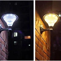 newest 32 led solar power street light sensor wall lamp garden solar street security lamp outdoor waterproof wall light for home