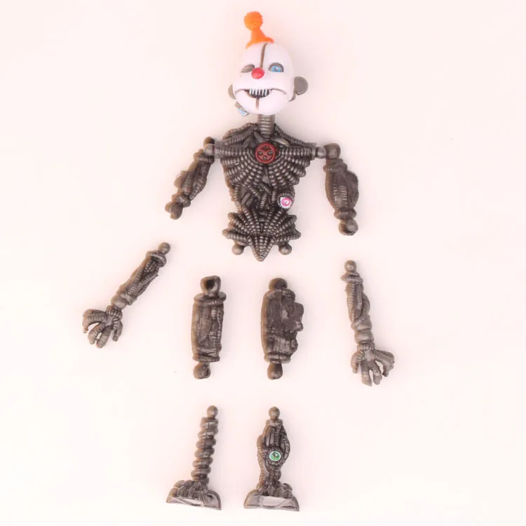 5 шт./лот FNAF Five Nights At Freddys Freddy Toys Bonnie Foxy Fazbear Медведь со светодиодной подсветкой ПВХ