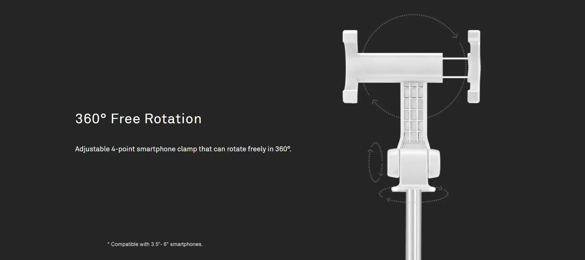 HUAWEI Bluetooth дорожный штатив(беспроводной) селфи палка штатив комбинированный на 360 градусов свободное вращение легкий и портативный