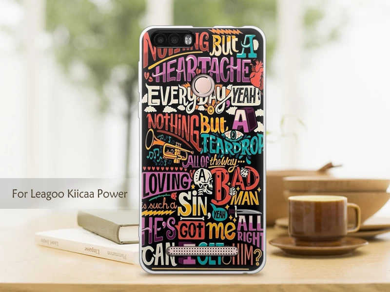 Чехол eiimoo, чехол для Leagoo Kiicaa power, силиконовый чехол, мультяшный принт, 3D рельеф, ТПУ, задняя Сумка для Funda, Leagoo, чехол для Kiicaa power