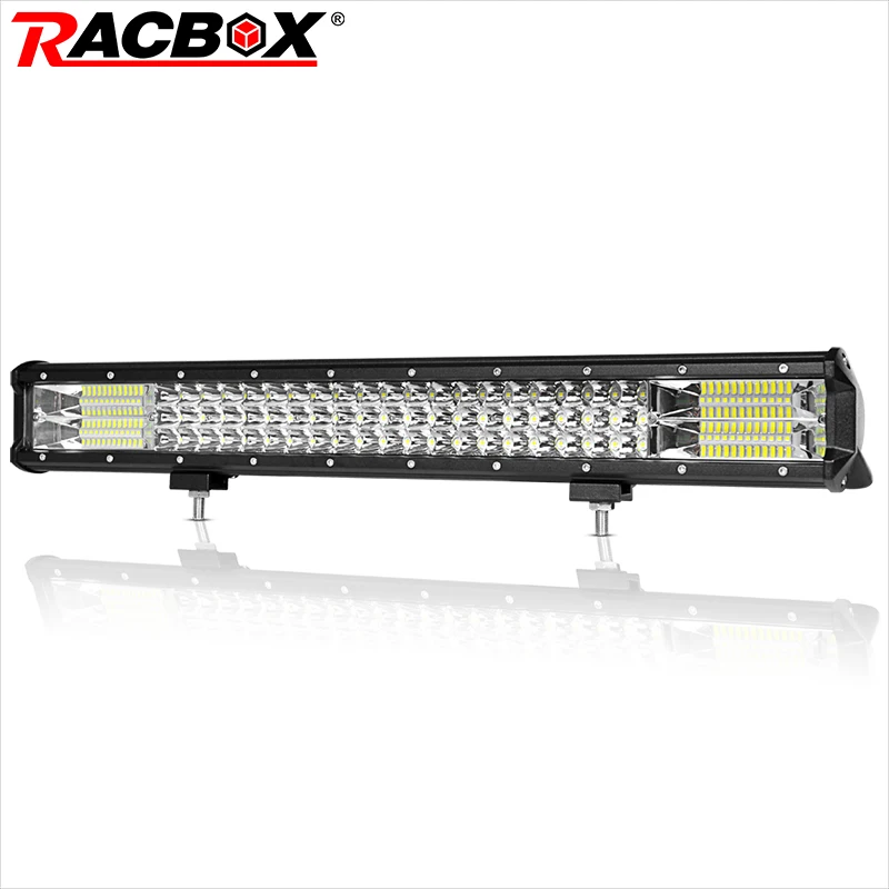 Светодиодная панель рабочего освещения RACBOX 23 дюйма 324 Вт 12 В 24 | Автомобили и