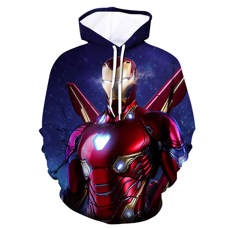 Marvel The Avengers 4 Endgame Quantum Realm косплей костюм толстовки для мужчин с капюшоном Мстители