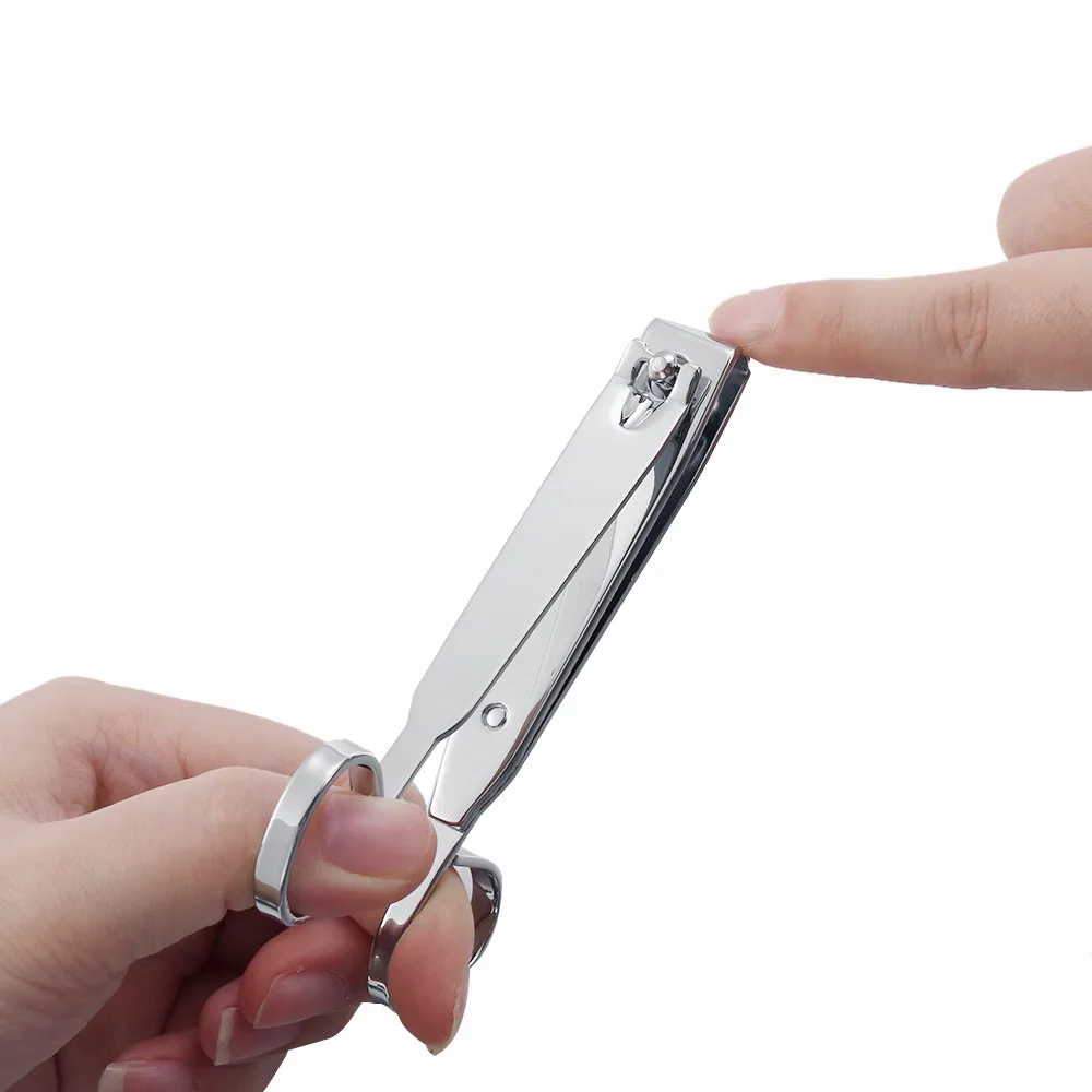 Портативная машинка для стрижки ногтей триммер прямая и изогнутая форма Маникюр