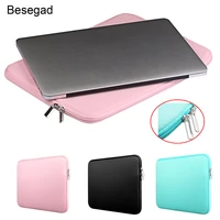 besegad carrying storage protective laptop sleeve cover skin pouch bag case for macbook mac book pro air 11 13 13 3 15 15 6 inch