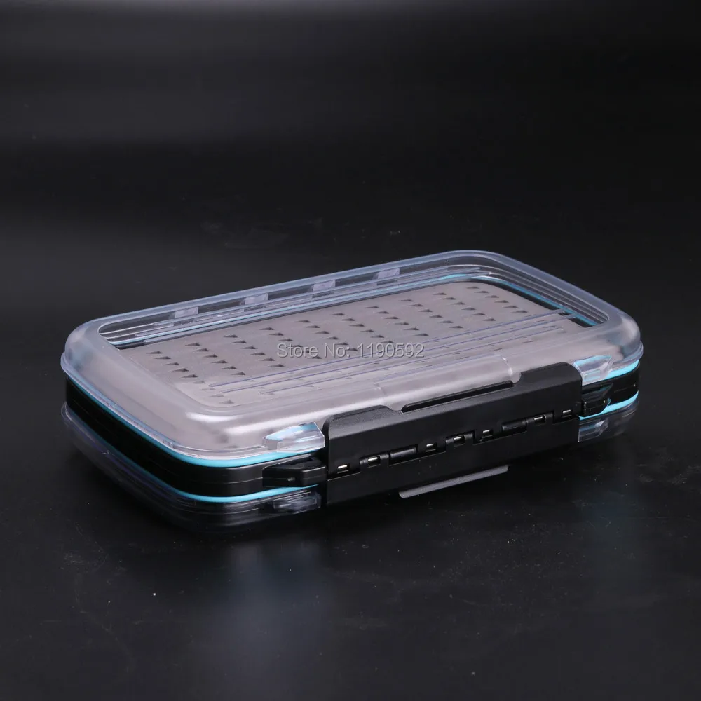 Maximumcacth 2pcs/lot Fly Fishing Box Double Side Design Open Waterproof with Easy-grip Foam | Спорт и развлечения