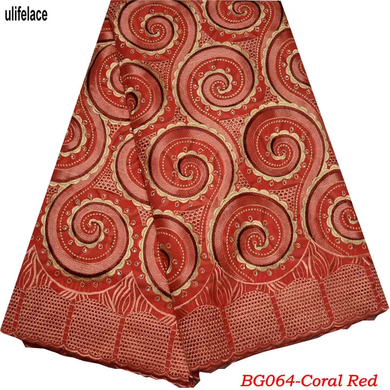 

New Arrivals Chantilly lace fabric high quality 100% Cotton Swiss voile wedding Big Eyelet lace fabric for women dress BG-064