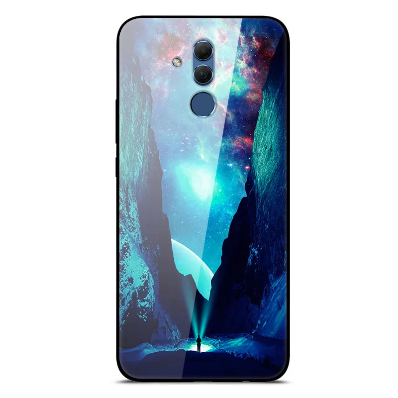 60 Чехол из закаленного стекла для huawei mate 20 Lite, чехол для huawei P30 Pro Lite mate 20 Lite, чехол - Цвет: 60