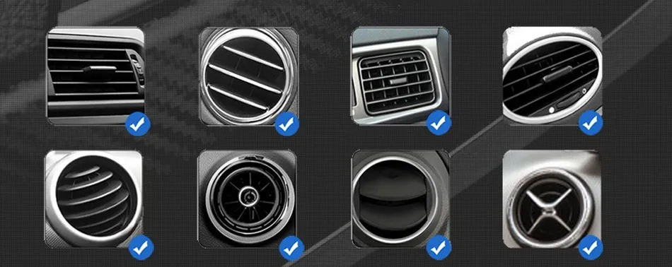 CinkeyPro, беспроводное автомобильное зарядное устройство, гравитационная реакция, держатель для iPhone 8 X, samsung, совместимое QI устройство, вентиляционное отверстие, подставка, 5 В/1 А, зарядка