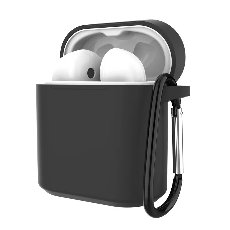 Силиконовый мультяшный беспроводной Bluetooth чехол для наушников AirPods аксессуары