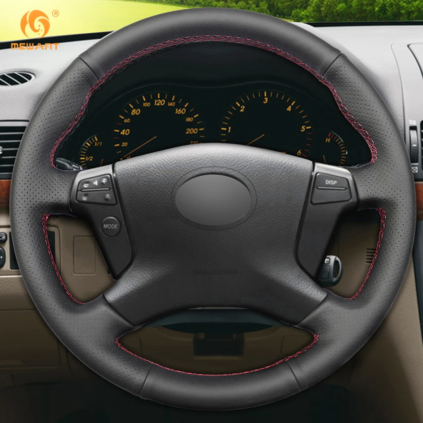 Искусственная кожа MEWANT черный цвет аксессуары для Toyota Avensis 2007 2006 2005 2004 2003 детали