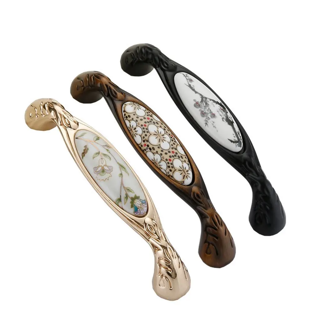 Dropshipping Wardrobe Door Knob Handle Wine Drawer Vintage Chinese Shoe Cabinet Home Improvement Hardware For Furniture | Обустройство