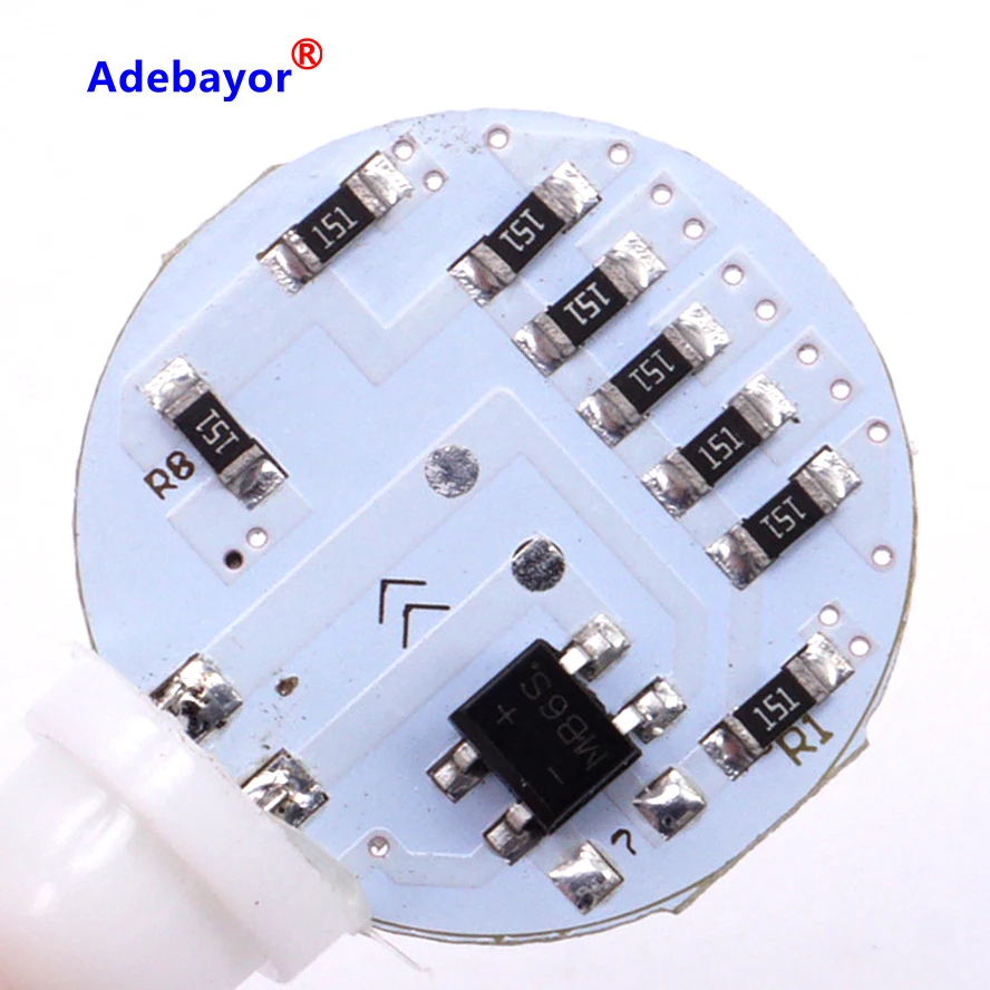 10x T10 194 W5W 24 3528 SMD 1210 светодиодный купольный светильник автомобильная лампа
