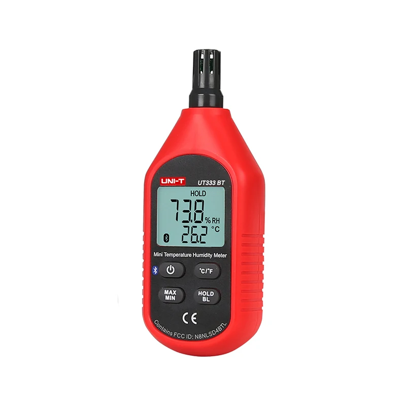 UNI-T UT333BT Bluetooth мини ЖК цифровой измеритель температуры воздуха и влажности термометр гигрометр датчик тестер UT333 обновление