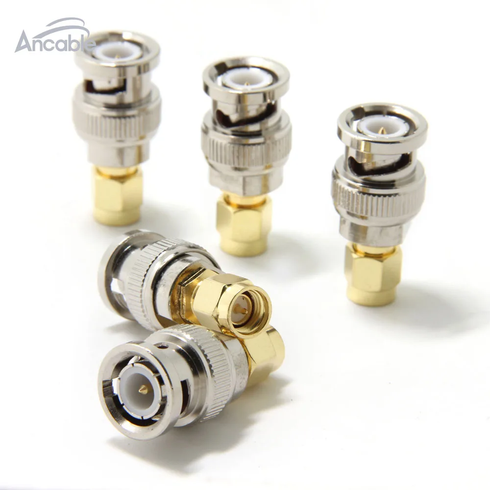 

Ancable BNC Male to SMA Male RF/Coaxial Connector Antenna Adapter 5-Pack