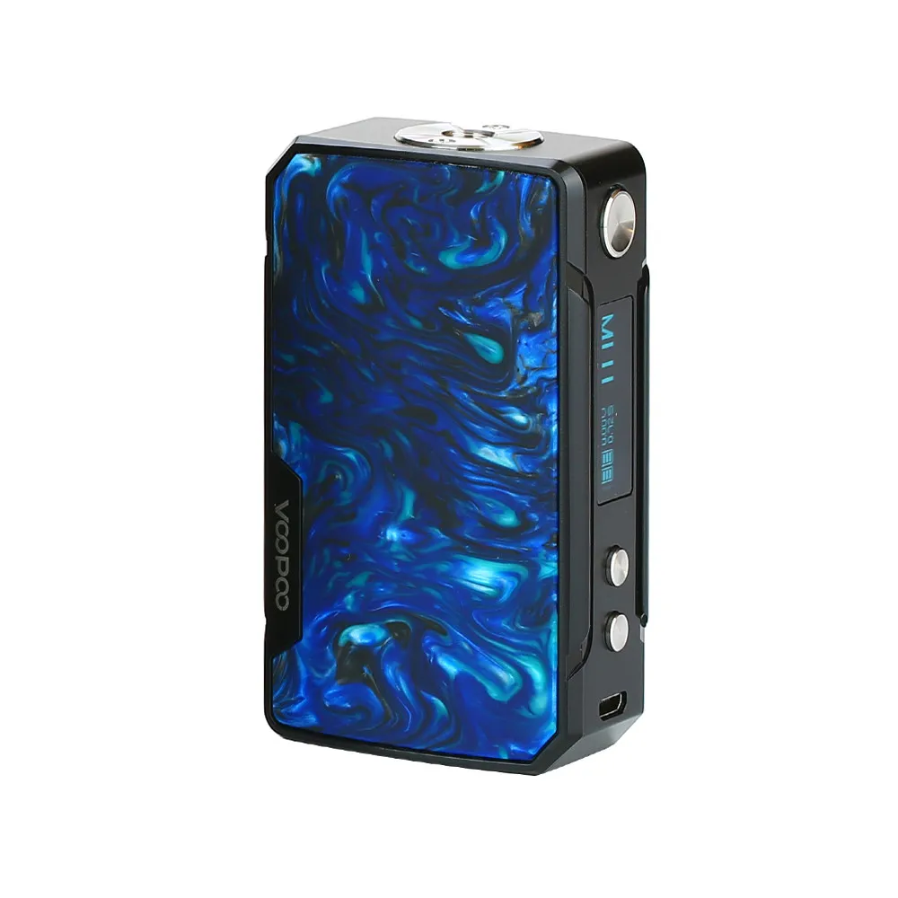 VOOPOO DRAG 157 Вт TC бокс мод контроль температуры электронная сигарета 157 Вт 18650 коробка мод Vape Pro 0,05-3,0 катушка против Drag 2/Mini - Цвет: B-Prussian Blue