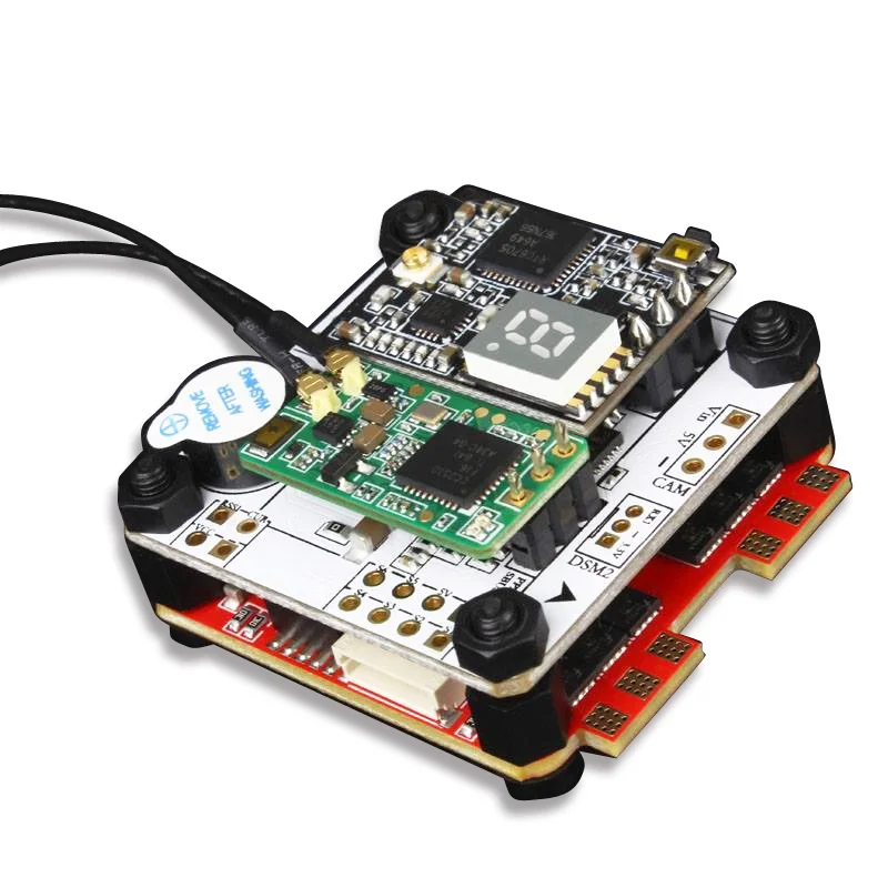 Emax F4 Magnum AIO TOWER FPV Stack Tower System OSD 4 в 1 BLHeli_S 30A ESC VTX FrSky XM + RX|Детали и аксессуары| |