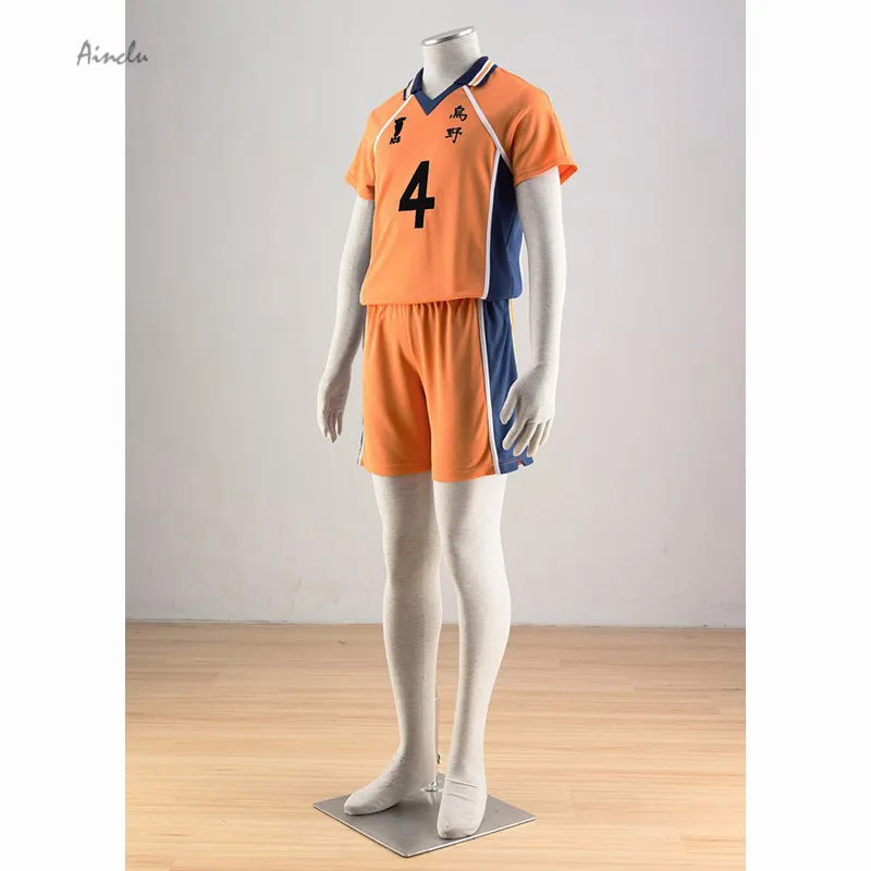 Ainclu Бесплатная доставка Haikyu! Nissinoya Yuu Karasuno школьная униформа для старшеклассников