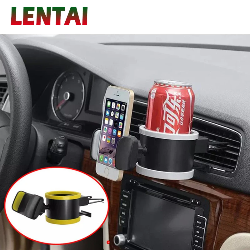 LENTAI 1 шт. воздуха на выходе автомобильный держатель для телефона Подставка