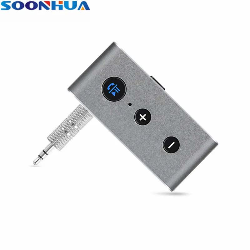 SOONHUA Портативный Bluetooth4.2 приемник 3 5 мм конвертер музыки беспроводной мини