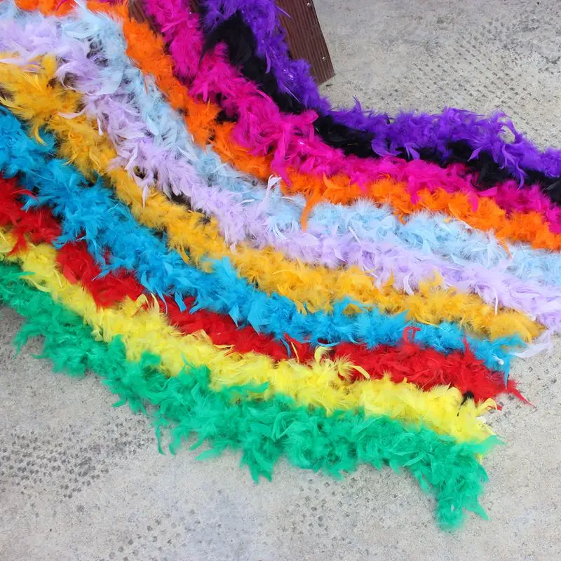1 шт. 37 г 2 метра в длину перо перуанского свадебного браслета марау боа де пена