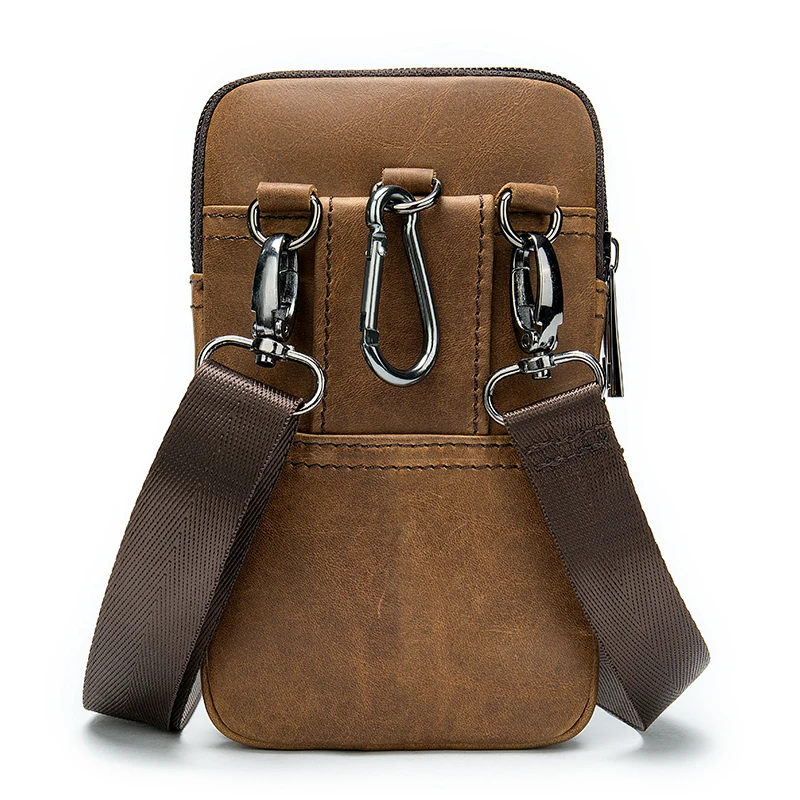 WESTAL небольшая сумочка для телефона мужчин мужские сумки на плечо ремень Мужская