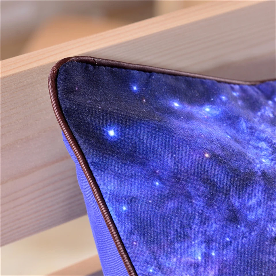 Комплекты постельного белья с 3D галактикой комплект Луной и звездами