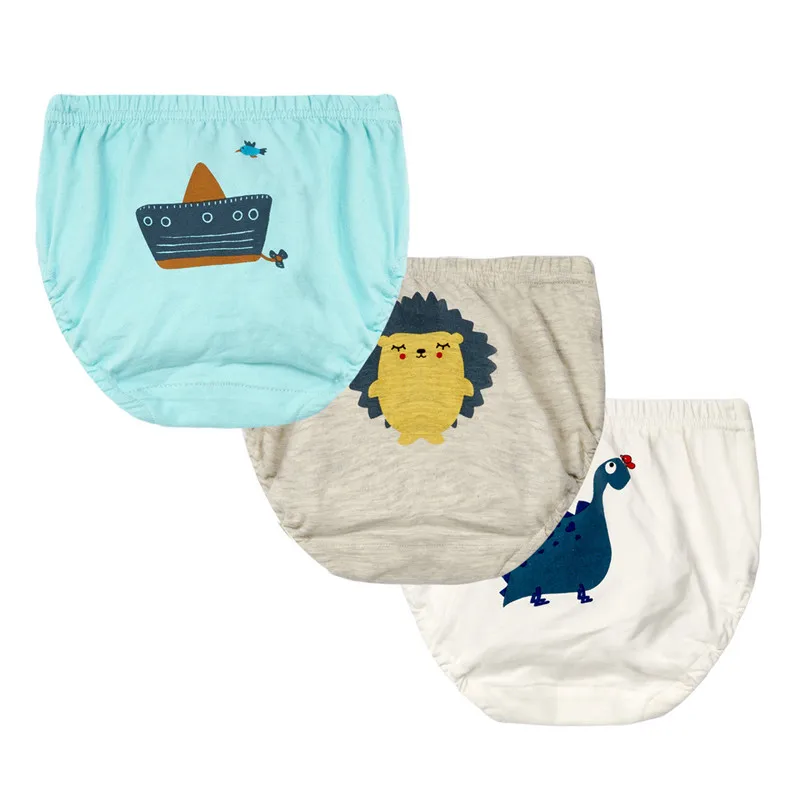 3 шт./лот 0-24 м Мультяшные летние подгузники для горшка тренировочные брюки