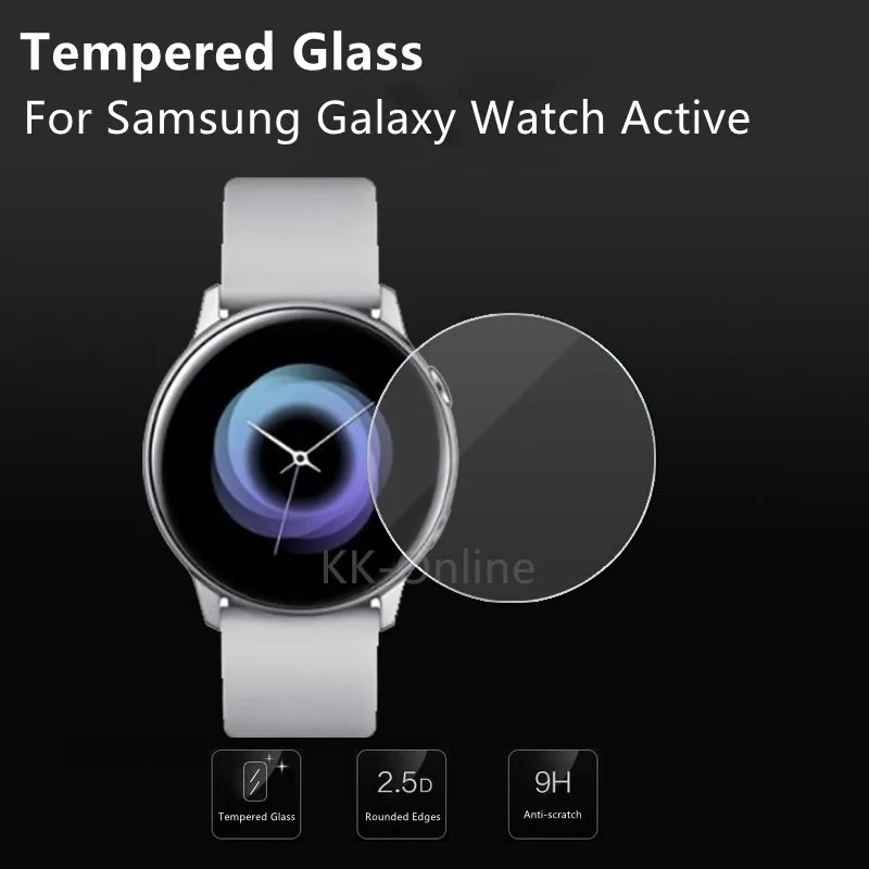 Прозрачное закаленное стекло для Samsung Galaxy Active Watch HD|Защита экрана| |