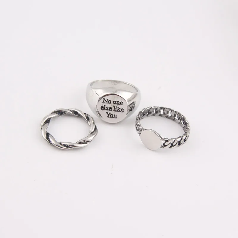 Набор Колец AECANFLY Urban модель 5 года размеры США 2D4013|mid rings|ring setknuckle band |