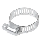 12 шт.компл. Зажимы для шлангов с винтовыми лентами, регулируемые зажимы для труб из нержавеющей стали, зажимы для топливной линии с червями, фурнитура