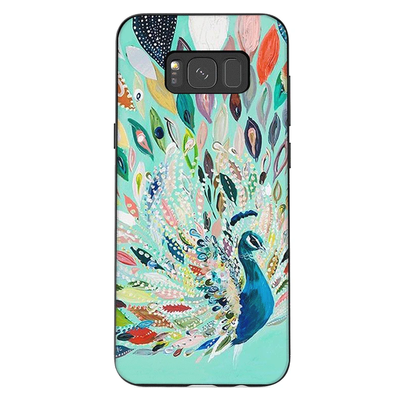 Силиконовый Мобильный чехол для телефона samsung S6 S7 край S8 S9 S10 Plus Note 8 9 M10 M20 M30 M40
