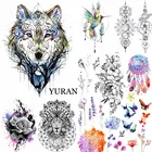 1 шт. 3D женский боди-арт Картина временные тату Кот дизайны татуировка для макияжа GB235 селфи стена Стайлинг автомобиля домашний декор