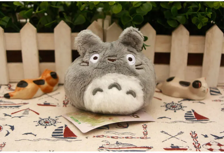 6 шт./партия Tonari no Totoro Плюшевые игрушки Аниме Мой сосед Тоторо Fairydust кошка автобус