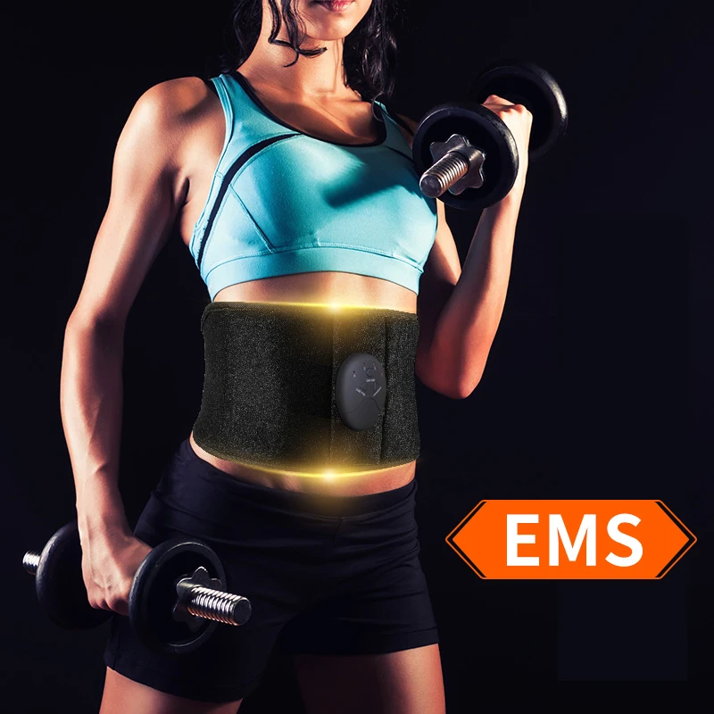 Стимулятор мышц Procircle EMS тренировочный пояс для брюшного пресса регулируемый