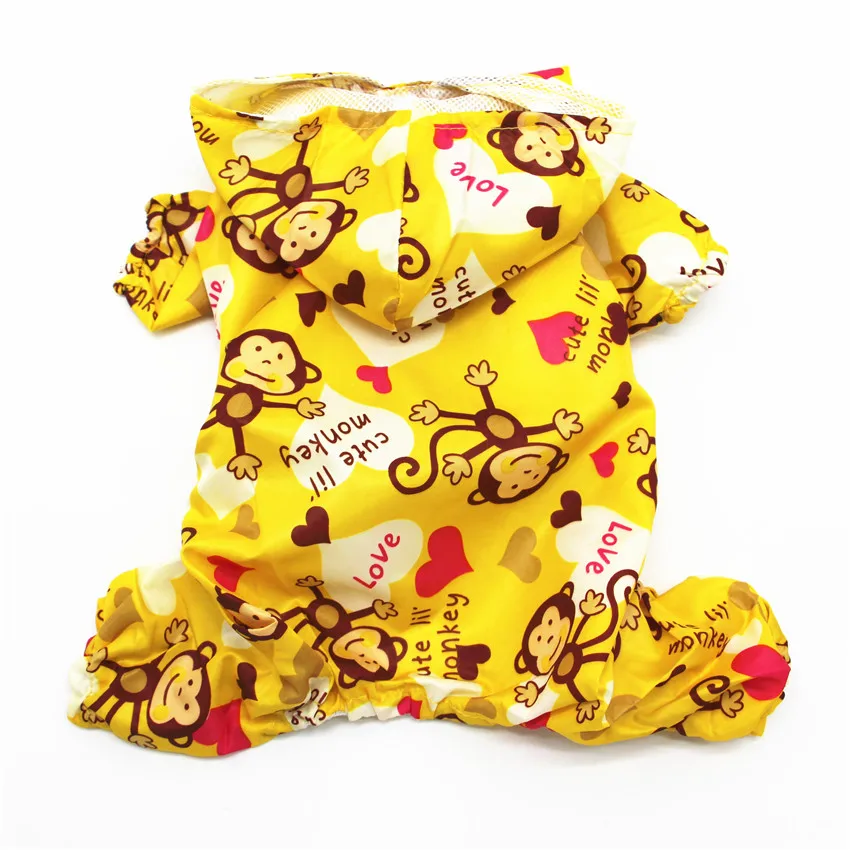 GLORIOUS KEK New Arrival Dog Raincoat for Small Dogs Waterproof Pet Clothes Outdoor Clothing Cat Hooded | Дом и сад